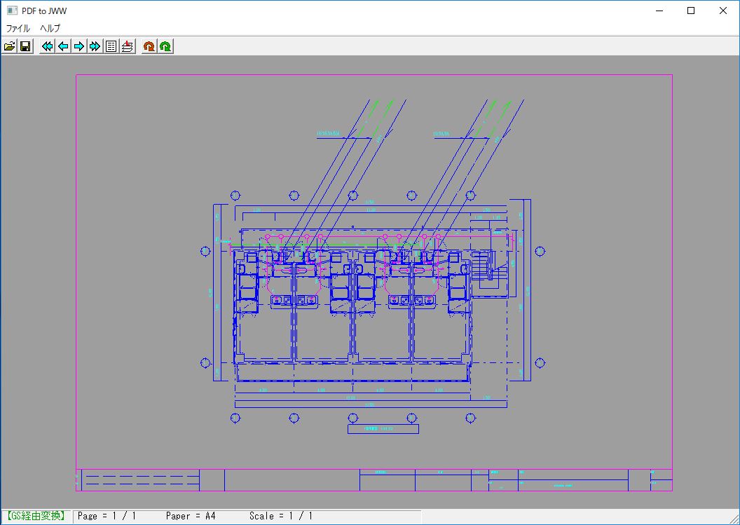 Pdf図面を一瞬でcad化 講習を新規に開始しました 横浜 Jw Cad パソコン教室 Jw Cad Sketchup Inkscape Gimpの講習 横浜cad設計です オンラインレッスン フリーソフトでコスト削減業務を提案します